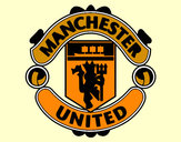 Desenho Emblema do Manchester United pintado por AnselmoRei