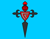 Desenho Emblema do Real Club Celta de Vigo pintado por Apolo