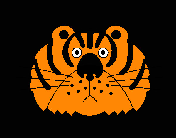 Desenho Tigre III pintado por lansttai