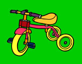Desenho Triciclo para a crianças pintado por tonbarbosa