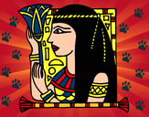 Desenho Cleopatra pintado por CarrieWhit