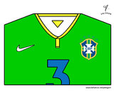 Desenho Camisa da copa do mundo de futebol 2014 do Brasil pintado por Juliajp