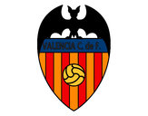 Desenho Emblema do Valência F.C. pintado por Riquelme