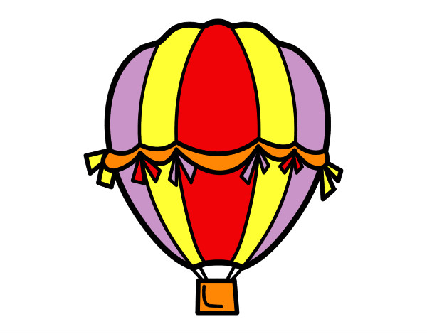 Desenho Balão de época pintado por emanuel4