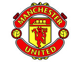 Desenho Emblema do Manchester United pintado por rodrinoron