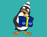 Desenho Pinguim 3 pintado por Vidafeliz