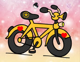 Desenho Bicicleta com buzina pintado por NAGIB
