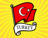 Desenho Bandeira da Turquia pintado por daniel12