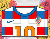 Desenho Camisa da copa do mundo de futebol 2014 da Croácia pintado por scott05
