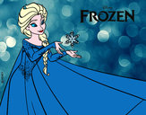 Desenho Frozen Elsa pintado por joao0202