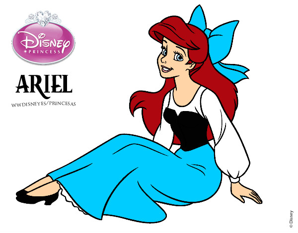 A Pequena Sereia - Ariel humana