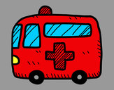 Desenho Ambulâncias da Cruz Vermelha pintado por vitorcely