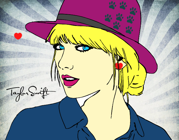 Taylor Swift com chapéu