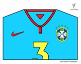 Desenho Camisa da copa do mundo de futebol 2014 do Brasil pintado por vitorcely