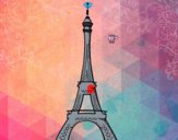 Desenho A Torre Eiffel pintado por pepe2002