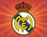 Desenho Emblema do Real Madrid C.F. pintado por Poka_Sombr