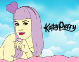 Desenho Katy Perry pintado por Margarida-