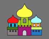 Desenho Castelo dos mouros pintado por Lourany