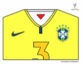 Desenho Camisa da copa do mundo de futebol 2014 do Brasil pintado por ruansinho
