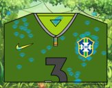 Camisa da copa do mundo de futebol 2014 do Brasil
