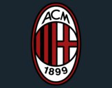 Desenho Emblema do AC Milan pintado por Diagnostic