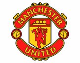 Desenho Emblema do Manchester United pintado por gongas34