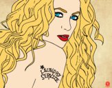 Desenho Shakira - Laundry Service pintado por BiancaG