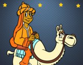 Rei Melchor a camelo