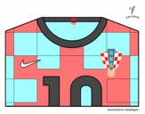 Camisa da copa do mundo de futebol 2014 da Croácia