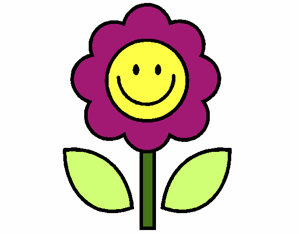 Desenho de flor colorida pintado e colorido por Usuário não registrado o  dia 12 de Dezembro do 2015