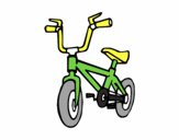 Desenho Bicicleta infantil pintado por Biiah