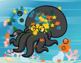 Desenho Octopoda pintado por repelstelt