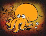 Desenho Octopoda pintado por repelstelt