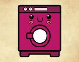 Desenho Máquina de lavar roupa pintado por Isabela98