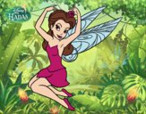 Fadas Disney - Rosetta com flor