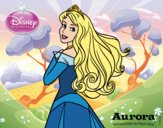 Desenho A Bela Adormecida - Princesa Aurora pintado por ImShampoo