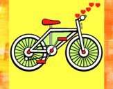 Desenho Bicicleta pintado por giselaine 