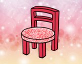 Desenho Cadeira redonda pintado por ImShampoo