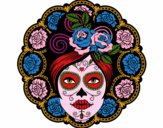 Caveira mexicana feminina