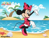 Desenho Minnie Mouse pintado por ImShampoo