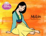 Desenho Mulan pintado por ImShampoo
