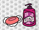 Desenho Sabonetes de banho pintado por ImShampoo