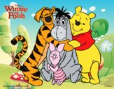 Ursinho Pooh e seus amigos