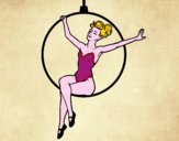 Mulher trapezista