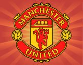 Desenho Emblema do Manchester United pintado por Styles17