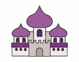 Desenho Castelo dos mouros pintado por inhapa