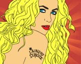 Desenho Shakira - Laundry Service pintado por Guiguinha9