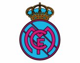 Desenho Emblema do Real Madrid C.F. pintado por cleverson7