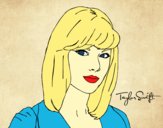 Desenho Taylor Swift pintado por dannielly