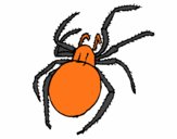 Desenho Aranha venenosa pintado por repelstelt